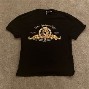 Black Metro Goldwyn Mayer tshirt